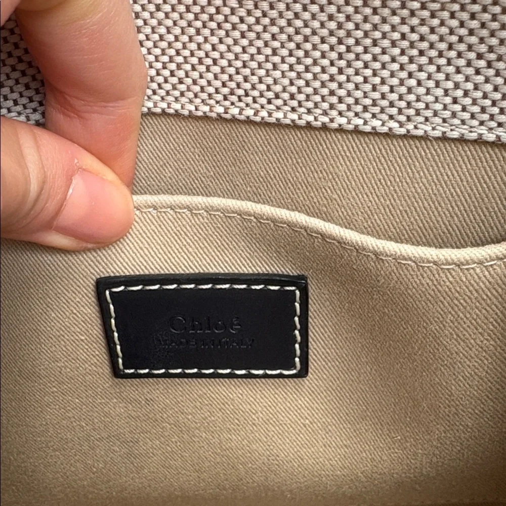 Chloe woody tote bag small - Picture 6 of 10